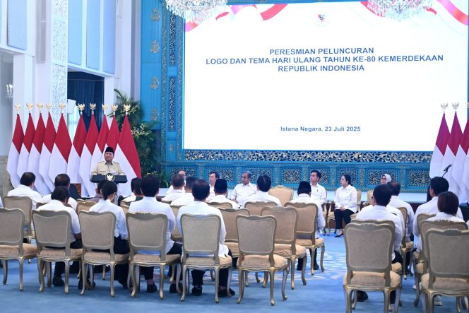 
					Logo dan Tema HUT Ke-80 Kemerdekaan RI Resmi Diluncurkan