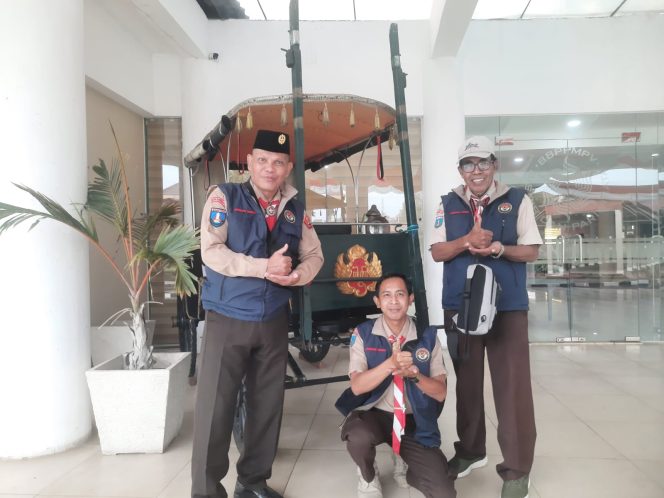 
					Tiga Pengurus Kwarcab Kota Tangerang Ikut Jambore Ormas di Depok