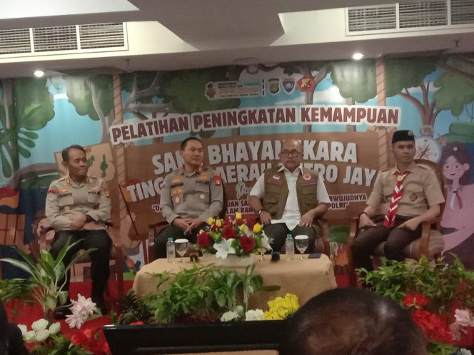 
					Ditbinmas Polda Metro Jaya Gelar Pelatihan Peningkatan Kemampuan Saka Bhayangkara