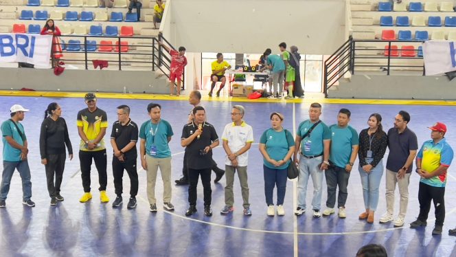 
					Wakil Walikota Maryono Tutup Dhillon Championship Futsal di Gor Gondrong