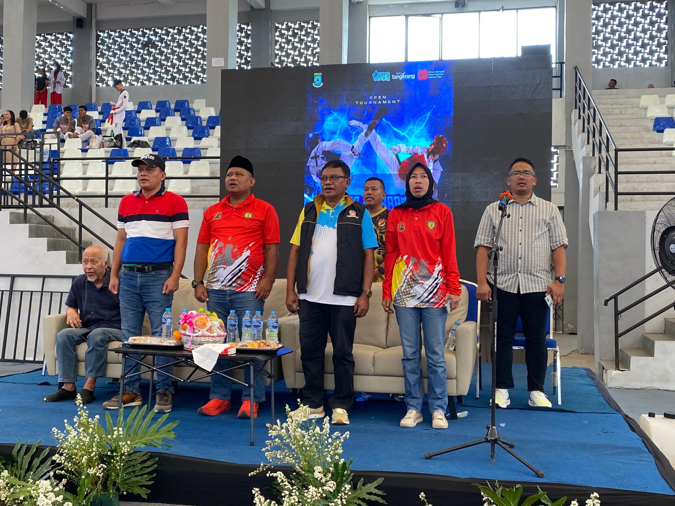 Kaonang Buka Kejuaraan Taekwondo Dispora Beraksi Volume 2, Atlet dari Lima Provinsi Tarung di Nambo Krida Arena
