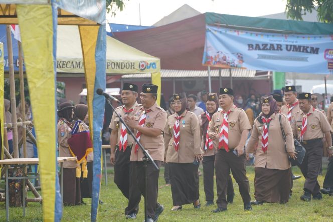 
					Rangkaian Hari Pramuka Kwarran Cipondoh Diikuti 800 Peserta