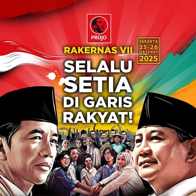 
					Jelang Rakernas VII, Projo Tegaskan Selalu Setia di Garis Rakyat