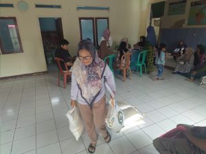 Keterangan foto : Bantuan beras pangan di Lebak dan Pandeglang, Kamis (30/10/2025)
