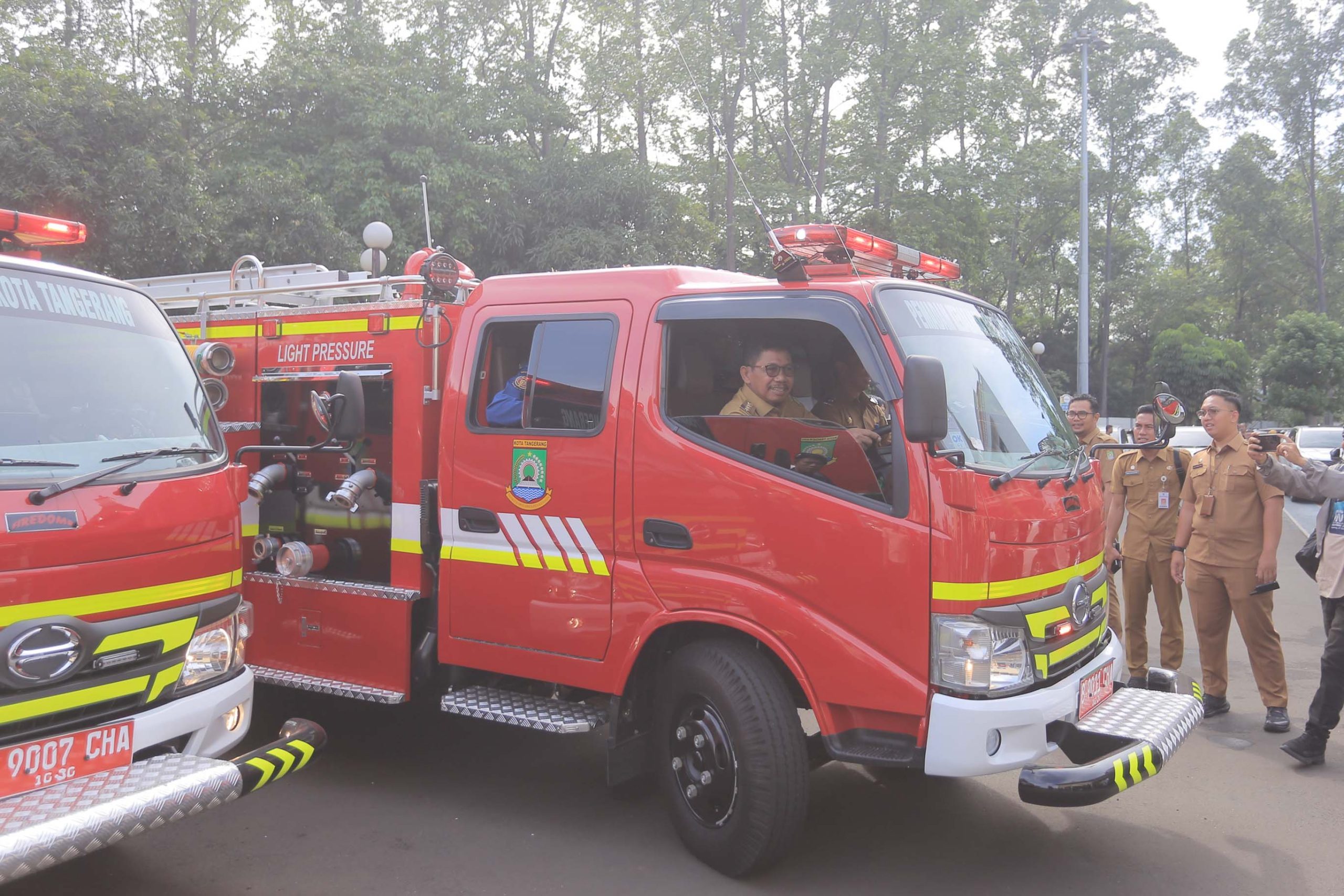 Tingkatkan Kesiapsiagaan Bencana, Pemkot Tangerang Tambah Delapan Unit Damkar
