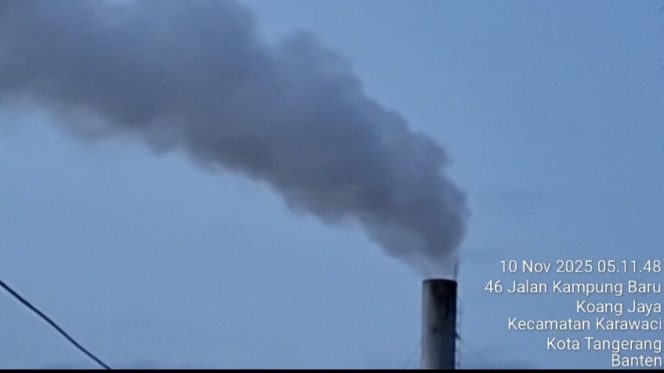 
					PT Panca Kraft Pratama Semburkan Asap Pekat ke Warga