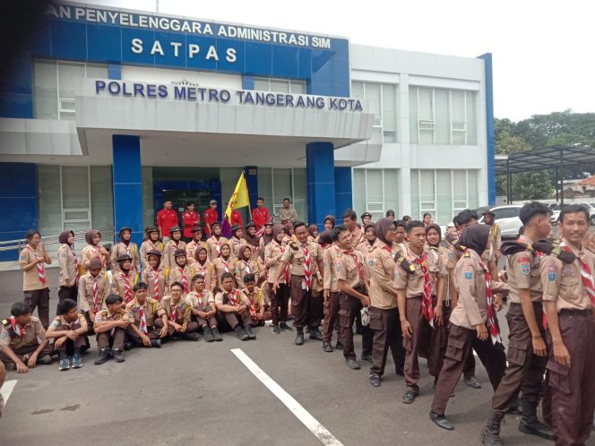 
					Kasat Binmas Polres Metro Tangerang Kota Buka Proses Penerimaan Calon Pramuka Saka Bhayangkara