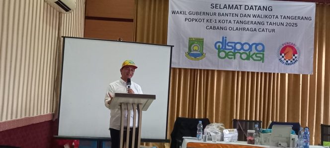 
					Saksikan Pertandingan Catur, Wakil Gubernur Banten Apresiasi Penyelenggaraan Popkot Tangerang