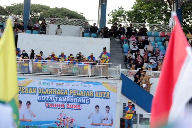 
					Sebanyak 1.612 Atlet dari 13 Kecamatan Tanding di Arena Popkot Tangerang I/2025