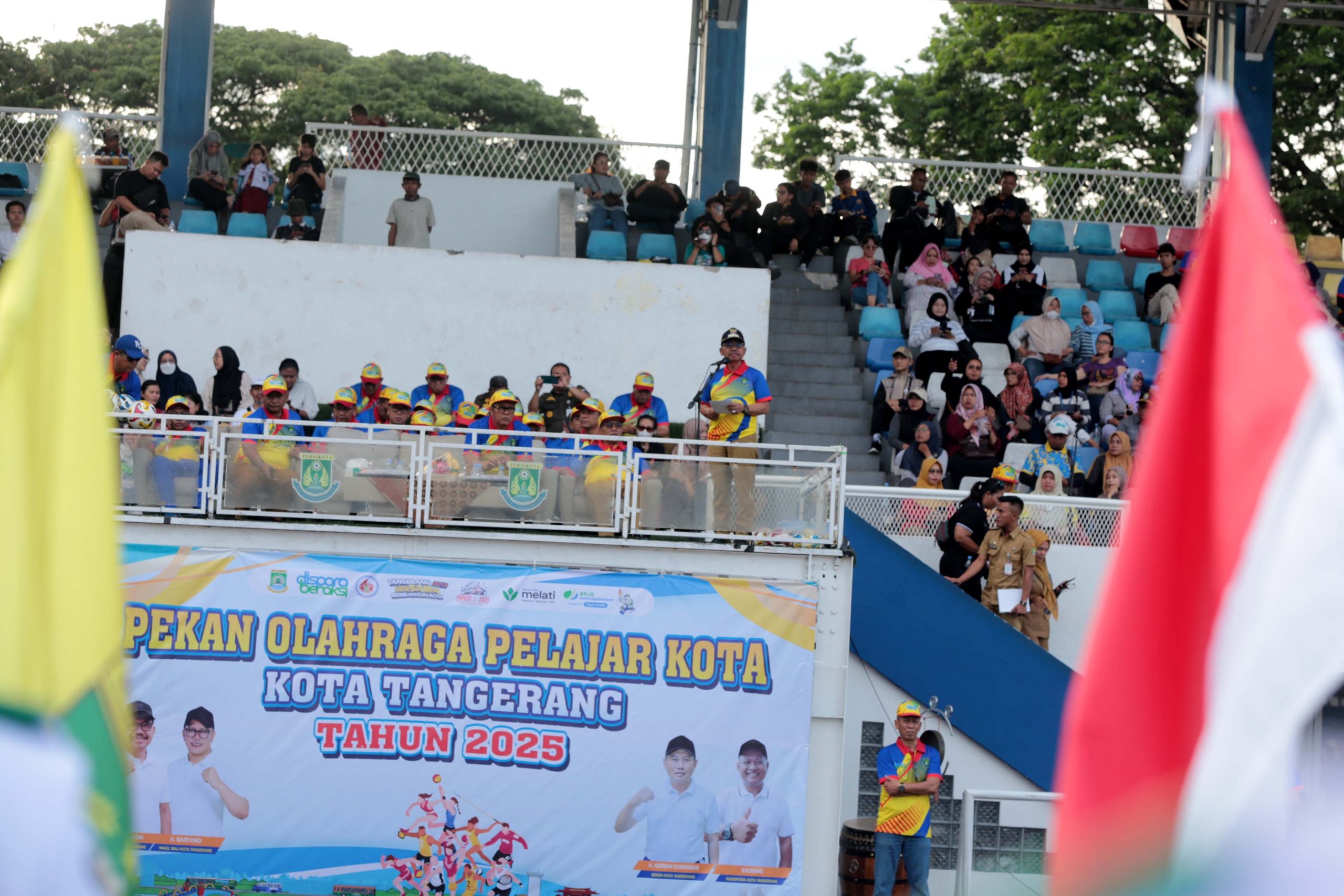 Sebanyak 1.612 Atlet dari 13 Kecamatan Tanding di Arena Popkot Tangerang I/2025