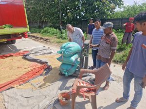 Keterangan foto : Bulog Lebak dan Pandeglang serap gabah petani, Minggu (25/1/2026)
