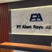 Keterangan foto : PT Alam Raya Abadi, Selasa (24/2/2026)
