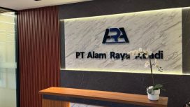 Keterangan foto : PT Alam Raya Abadi, Selasa (24/2/2026)