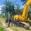 tim Subdit I Ditreskrimum Polda Sulbar yang dipimpin Iptu Hasrum menyita satu unit excavator Komatsu PC 210 warna kuning di Afd Fanta, Dusun Marisa, Desa Lariang, Kecamatan Tikke Raya.