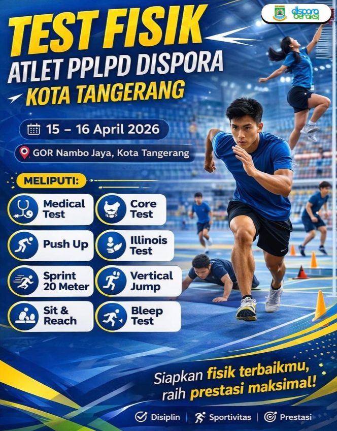 
					Jelang Popda XII Banten, 211 Atlet PPLPD Kota Tangerang Akan Jalani Tes Kesehatan dan Fisik