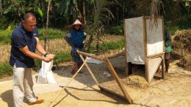 Keterangan foto : Bulog hadir untuk petani, Jumat (17/4/2026)