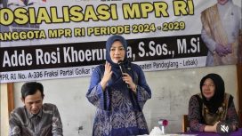 Anggota Komisi X DPR RI Fraksi Partai Golkar, Adde Rosi Khoerunnisa.