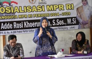 Anggota Komisi X DPR RI Fraksi Partai Golkar, Adde Rosi Khoerunnisa.