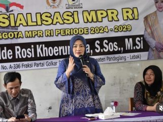 Anggota Komisi X DPR RI Fraksi Partai Golkar, Adde Rosi Khoerunnisa.