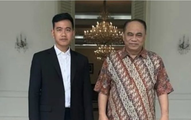 
					Wakil Presiden Gibran Rakabuming Raka menggelar pertemuan tertutup bersama Ketua Umum Relawan Jokowi (PROJO), Budi Arie Setiadi, di Kantor Istana Wakil Presiden, Jakarta, Kamis (7/5/2026).
