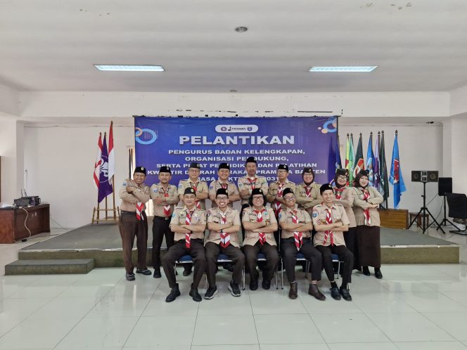 
					Ketua Kwarda Banten Kukuhkan Pengurus Pusdiklatda Bhakti Ksatria Tirtayasa Masa Bakti 2026 – 2031