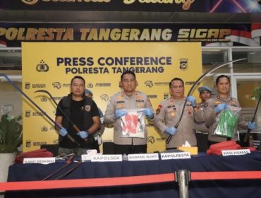Kepolisian berhasil mengungkap kasus tawuran antarpelajar yang berujung tewasnya seorang remaja di Jalan Lavon, Desa Sindang Jaya, Kecamatan Sindang Jaya, Kabupaten Tangerang.