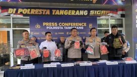 Polresta Tangerang berhasil mengungkap kasus pembunuhan yang menimpa seorang pedagang cilok berinisial P alias R (33), warga Bangkalan, Jawa Timur