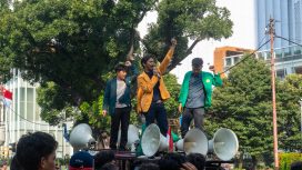 Universitas Jayabaya sekaligus Koordinator Pusat BEM PERSATUAN INDONESIA Maulana Sai, Kamis (9/7/2026) di Jakarta