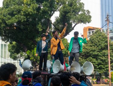 Universitas Jayabaya sekaligus Koordinator Pusat BEM PERSATUAN INDONESIA Maulana Sai, Kamis (9/7/2026) di Jakarta