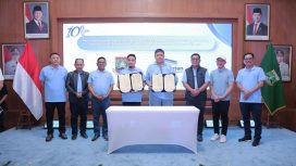 Dalam momentum perayaan HUT PT Bank Pembangunan Daerah Banten (Perseroda) Tbk atau Bank Banten ke-10, dilakukan peluncuran (launching) logo baru Bank Banten di kawasan Royal Baroe Kota Serang,