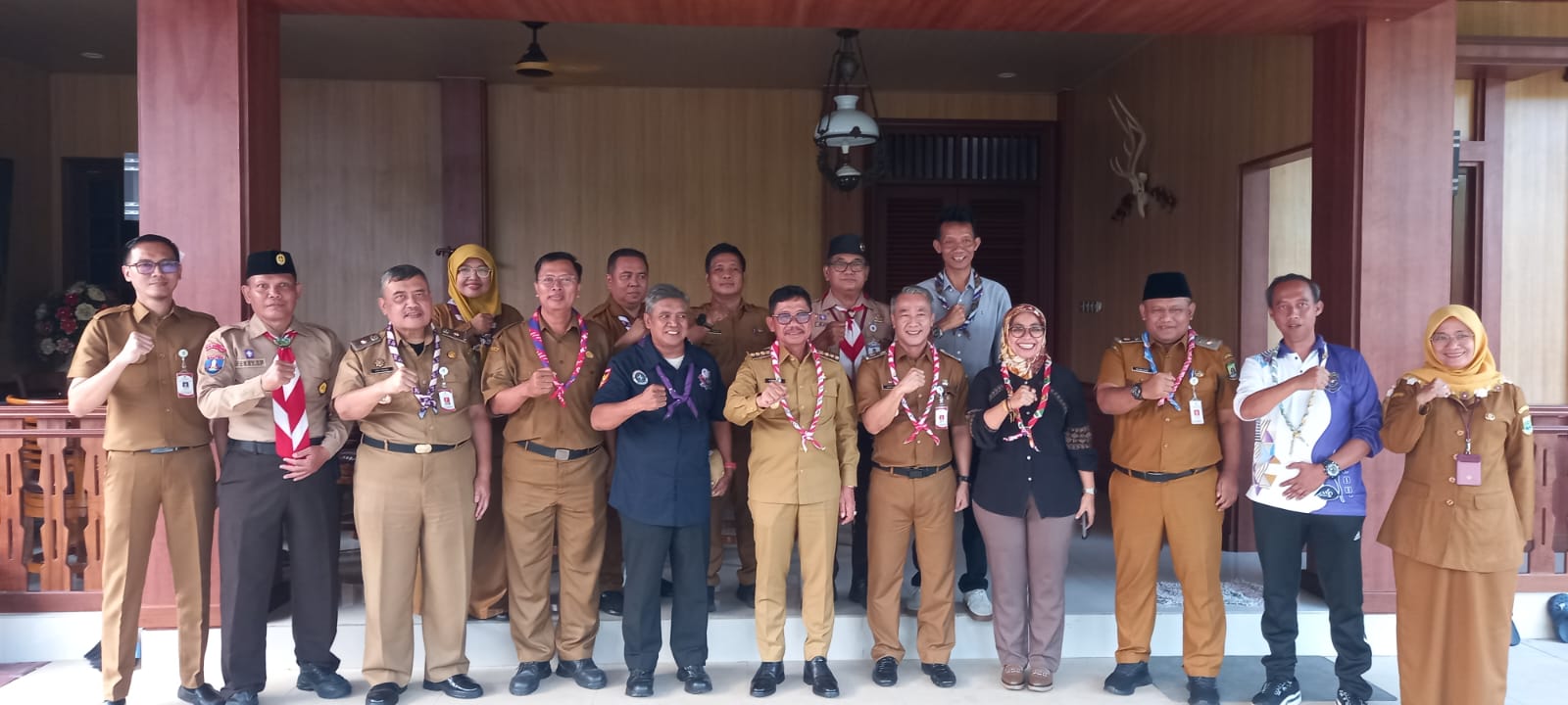 Ketua Mabicab Apresiasi Pramuka Kota Tangerang Raih Juara Jambore Nasional XII